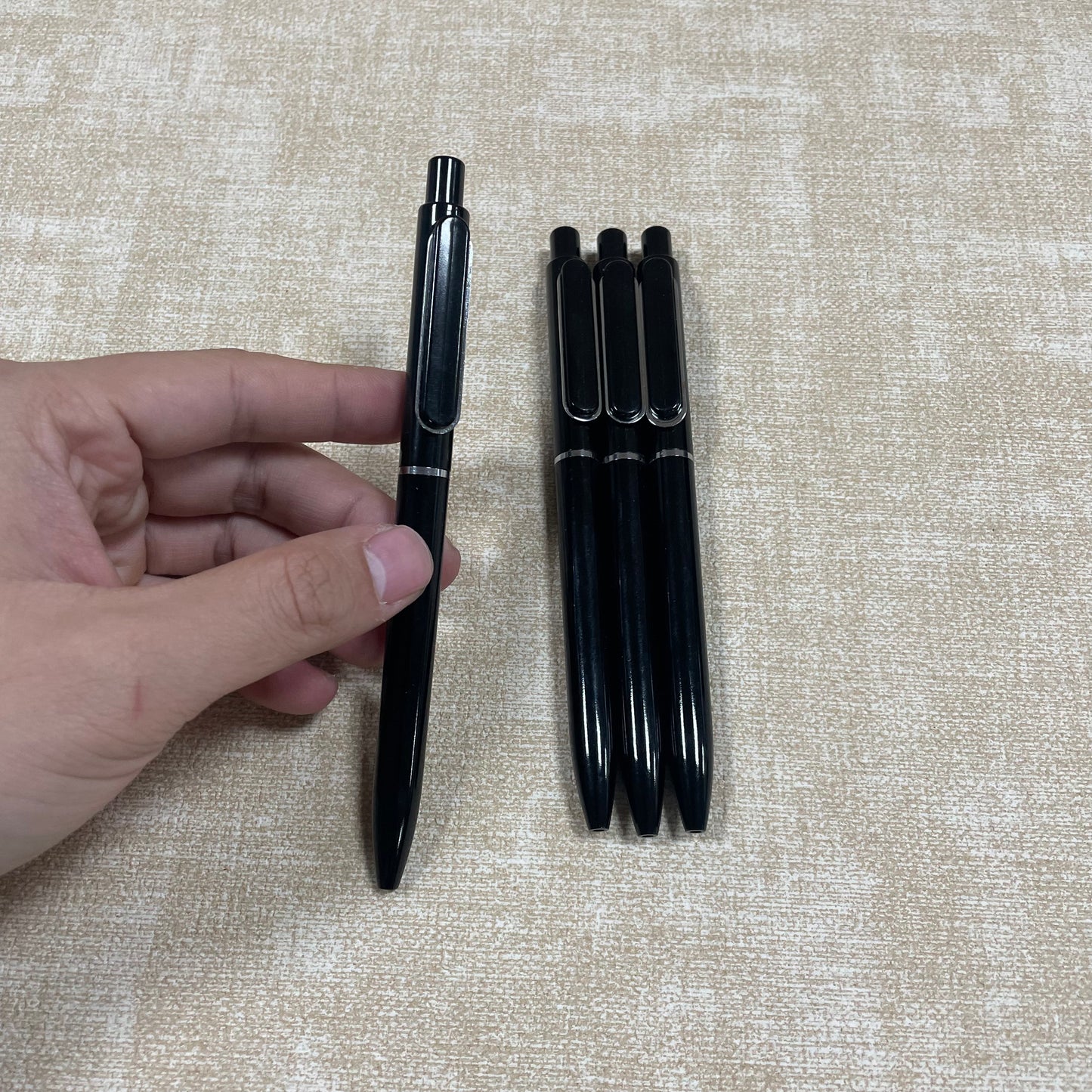 Molvix pen combines a classic black design with durable construction and an imported tip for ultra-smooth writing; it's effortlessly operational, lightweight, portable, and offers exceptional value.