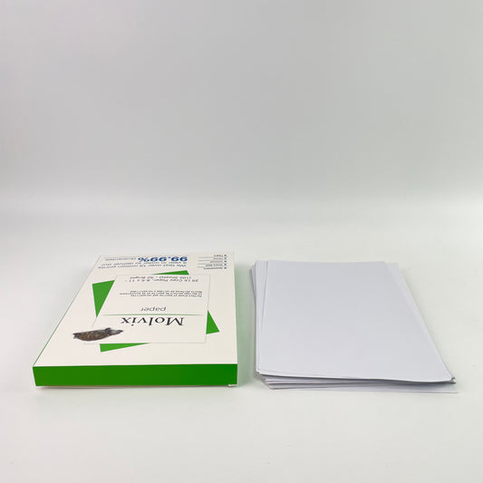 Molvix paper is a high-quality, reliable printing solution that offers exceptional brightness, a strong quality guarantee, and proven performance for a wide range of printing needs.
